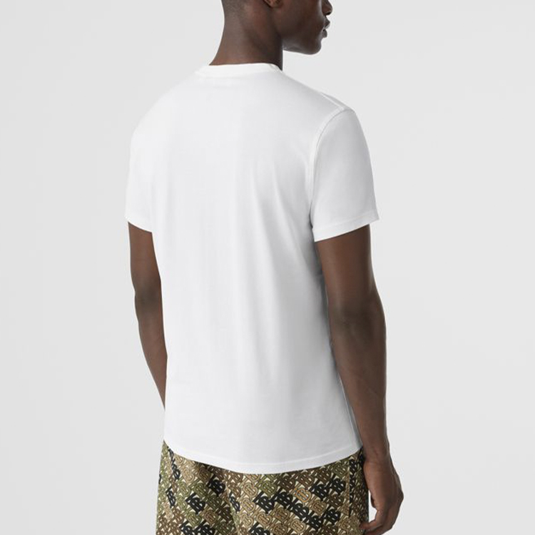 Burberry Monogram Motif Cotton T-Shirt White 80140211 圖 6
