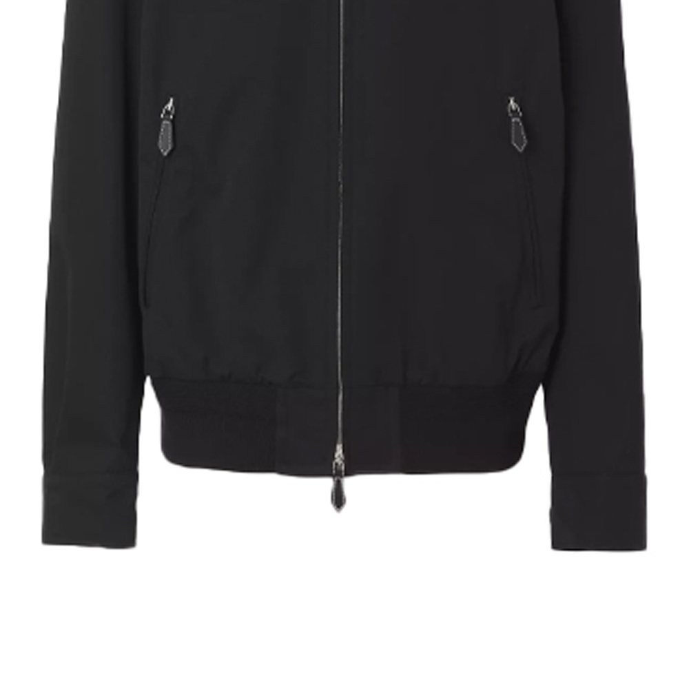 Burberry Monogram Stand Collar Long Sleeve Jacket Black 80415901 圖 7