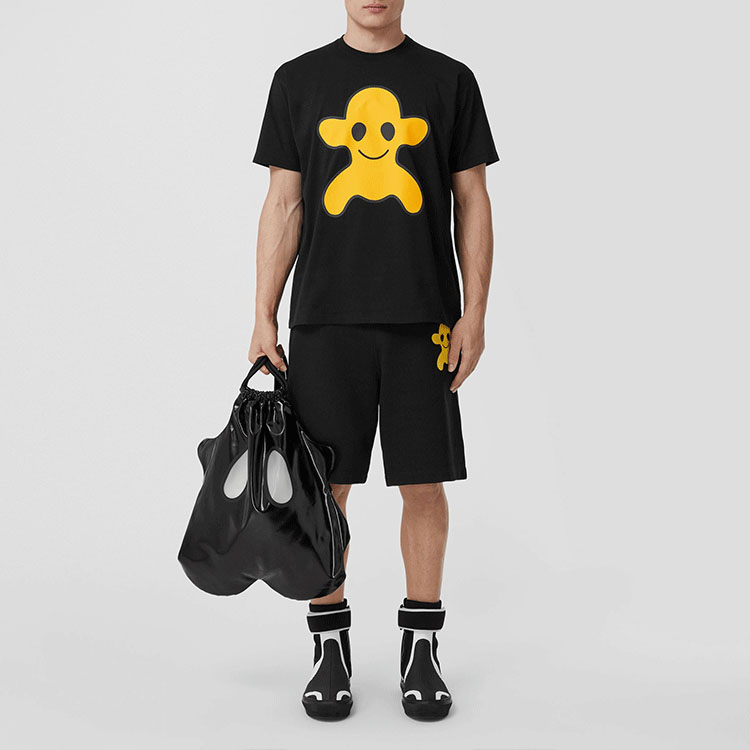 Burberry Monster Print Cotton Oversized T-Shirt for Men. 80519741 圖 3