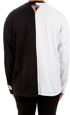 버버리 몽타주 프린트 코튼 롱 슬리브 컷아웃 티셔츠 80247361 Shop 버버리 몽타주 프린트 코튼 롱 슬리브 컷아웃 티셔츠 80247361