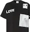 Details for Burberry Kaos Oversized Katun Hitam Unisex dengan Cetak Montage 80307651