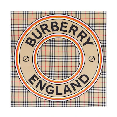 Burberry Montage Print Silk Scarf Unisex - Multicolor. 80531821