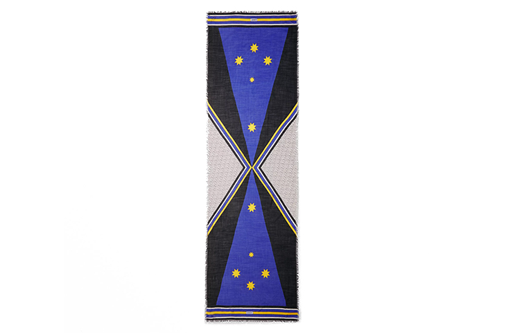 Burberry Montague Print Silk Wool Scarf Unisex Couple Style. 80448171 圖 3