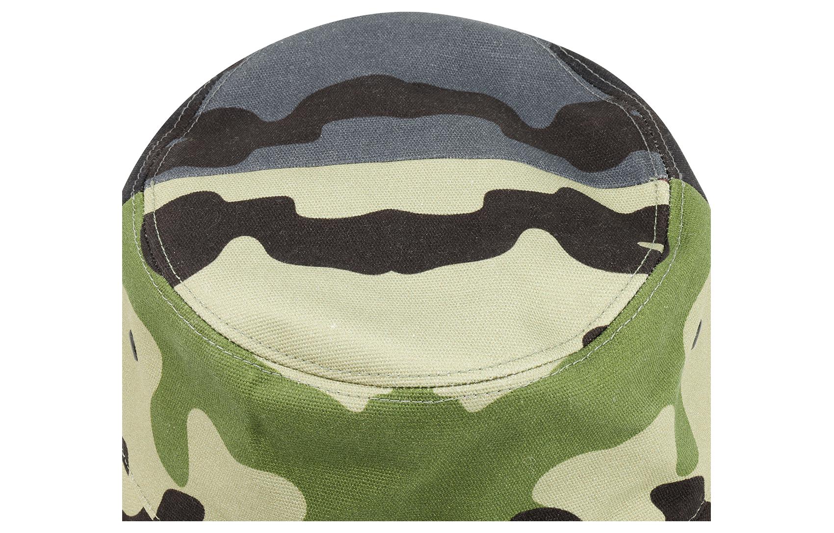 Lookbook 博柏利多彩印花棉质渔夫帽男女通用. 80416191