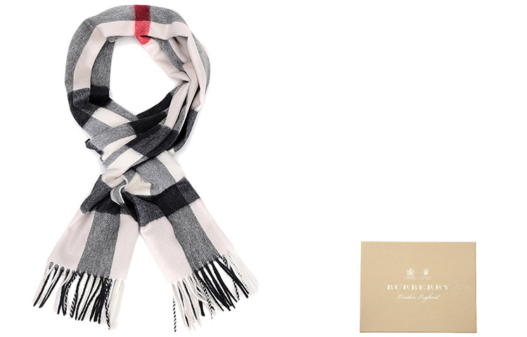 Burberry Multicolor Cashmere Scarf Unisex Couples Edition 4031045 圖 6