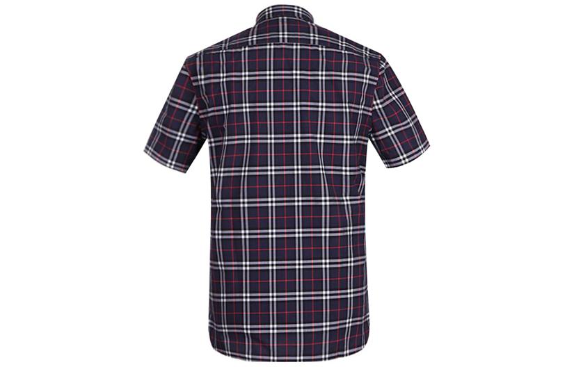 Burberry Navy Blue  Vintage Check Print Shirt. 4067046 圖 3