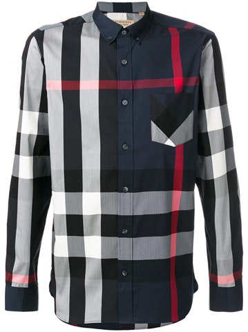 burberry-navy-blue-check-cotton-blend-shirt-40458361