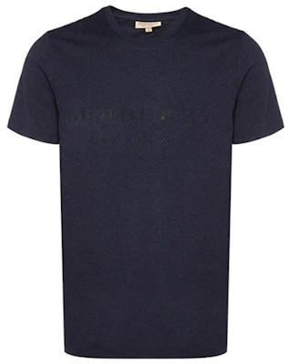 Burberry Navy Blue Crewneck T-Shirt with Logo 40561291 Buy Burberry Navy Blue Crewneck T-Shirt with Logo 40561291