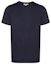 Order Burberry Navy Blue Crewneck T-Shirt with Logo 40561291