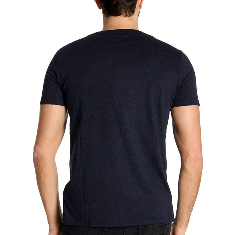 Burberry Navy Blue Crewneck T-Shirt with Logo 40561291 圖 6