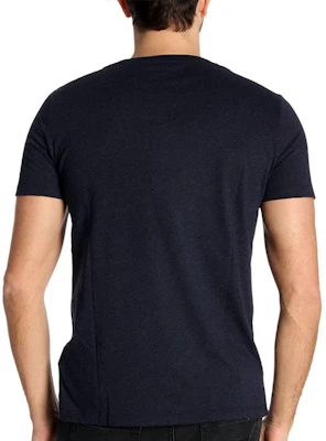 Burberry Navy Blue Crewneck T-Shirt with Logo 40561291 Details for Burberry Navy Blue Crewneck T-Shirt with Logo 40561291