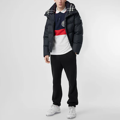 Jaket Musim Dingin Pria Burberry Navy Blue dengan Lengan Lepas Pasang. 80187321 Shop Jaket Musim Dingin Pria Burberry Navy Blue dengan Lengan Lepas Pasang. 80187321