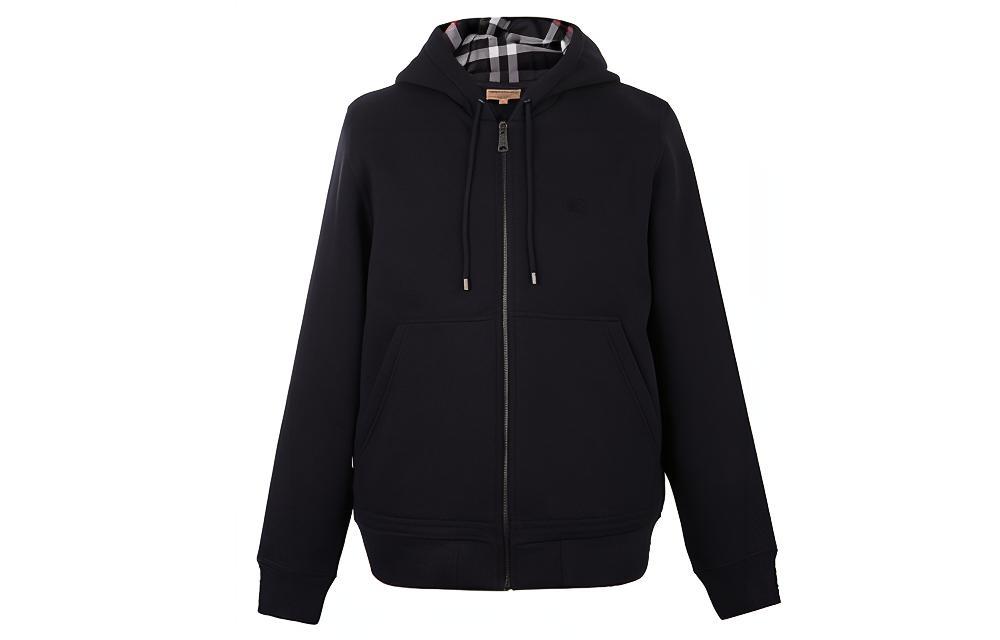 Burberry Navy Blue Hoodie Sweatshirt Jacket 40685861