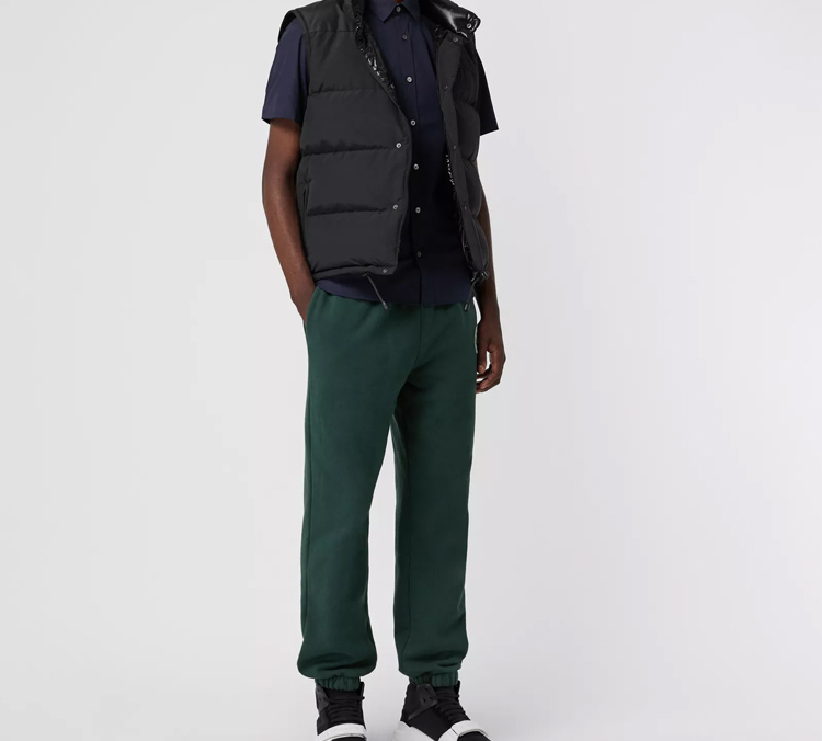 Details for バーバリー ネイビーブルー シングルブレスト カジュアル 半袖シャツ 80030781