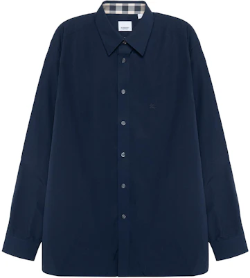 Burberry Baju Kemeja Lengan Panjang Kasual Biru Navy Lelaki 39911571 Order Burberry Baju Kemeja Lengan Panjang Kasual Biru Navy Lelaki 39911571