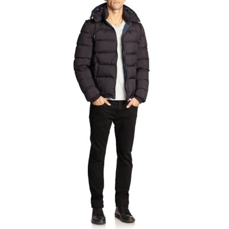Burberry Navy Down Jacket with Removable Hood Winter Collection 39415031 圖 6