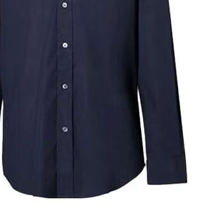 Burberry Navy Long Sleeve Casual Shirt with White Equestrian Logo. 80362931 圖 7