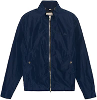 Burberry Navy Waterproof Zip Bomber Jacket - Spring Collection 39987721 Burberry Navy Waterproof Zip Bomber Jacket - Spring Collection 39987721
