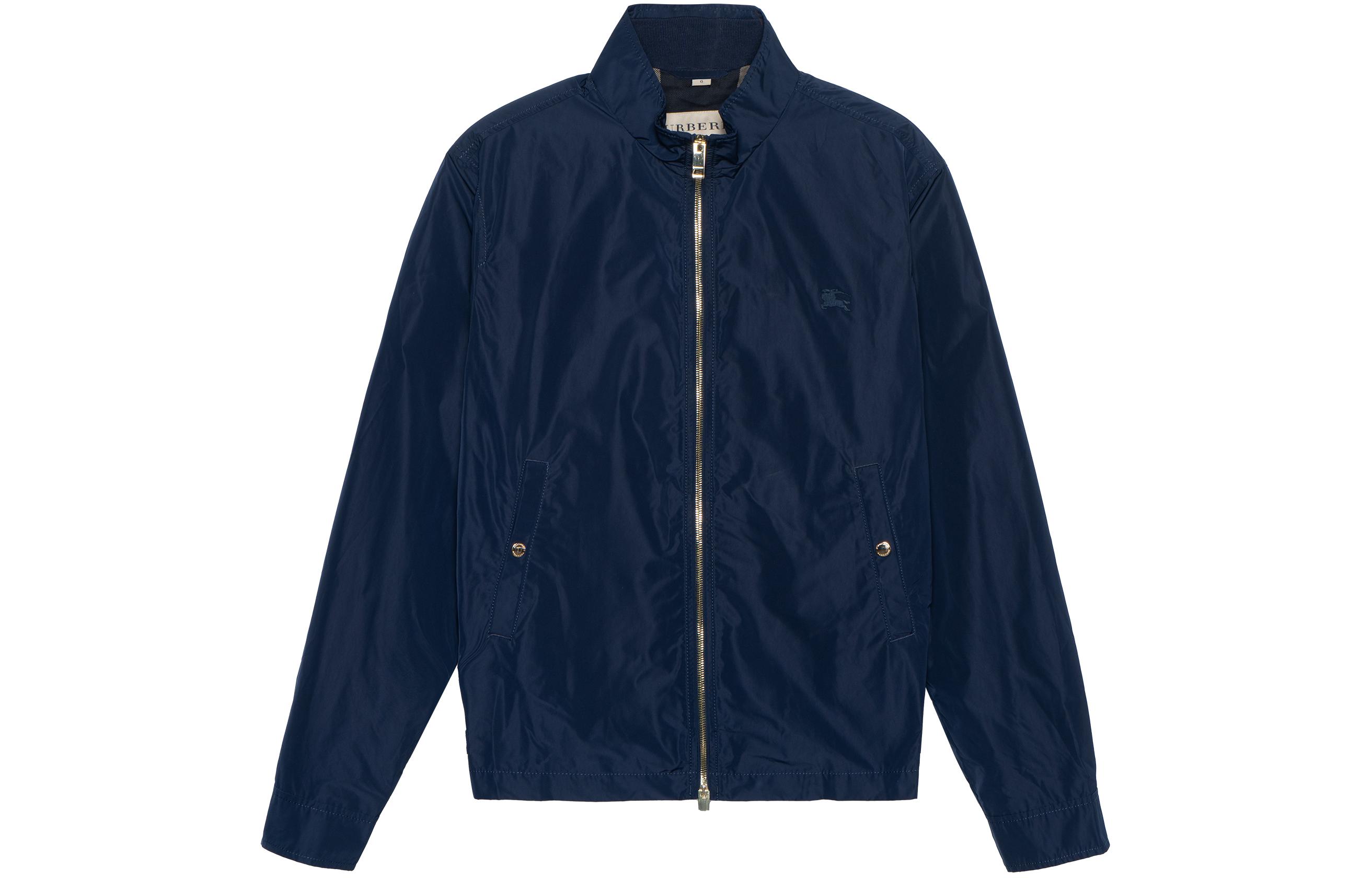 Order Burberry 博柏利 深藍色防水拉鍊飛行外套－春季系列 39987721