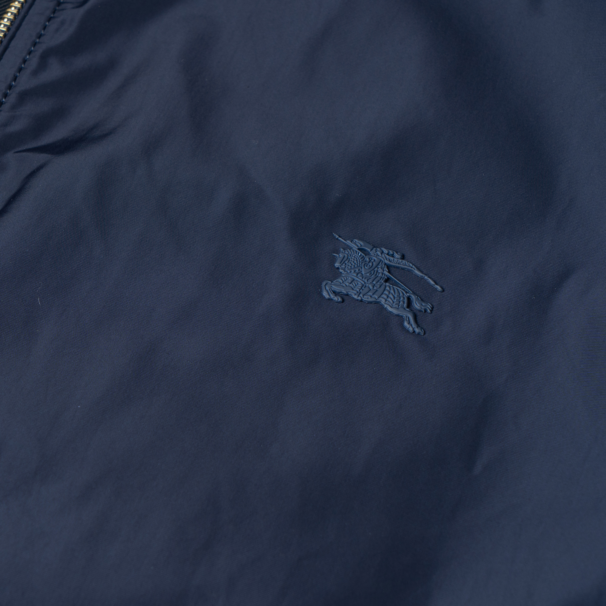 Details for Burberry 博柏利 深藍色防水拉鍊飛行外套－春季系列 39987721