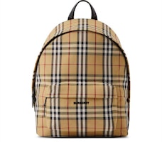 Burberry Nylon Vintage Check Backpack Archive Beige Burberry Nylon Vintage Check Backpack Archive Beige