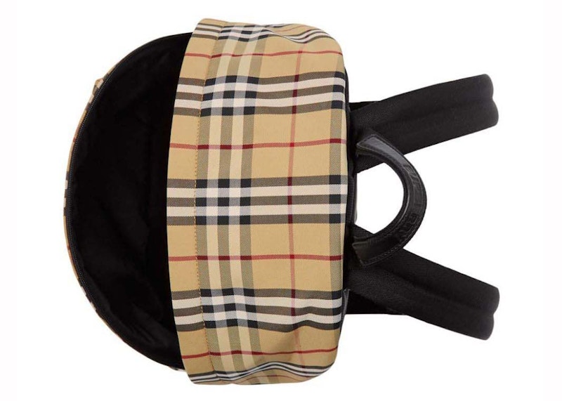 Order Ransel Burberry Nylon Pola Vintage Archieve Beige