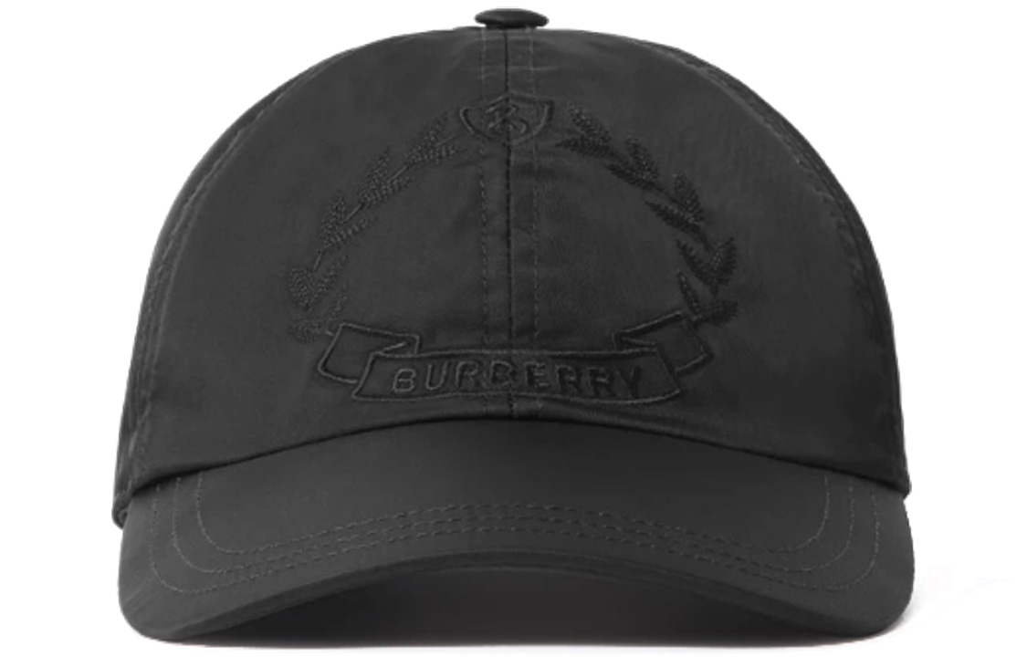 Burberry Oak Leaf Crest Nylon Cap  Black 80717501