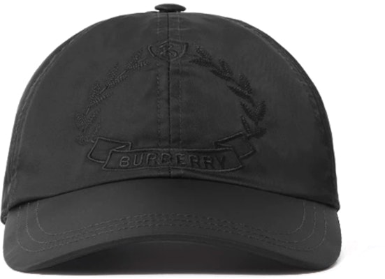 Burberry Oak Leaf Crest Nylon Cap Black 80717501 Order Burberry Oak Leaf Crest Nylon Cap Black 80717501