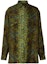 Buy Burberry Kemeja Lengan Panjang Cetak Sisik Ikan Hijau Zaitun 45676261