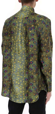 Burberry Kemeja Lengan Panjang Cetak Sisik Ikan Hijau Zaitun 45676261 Purchase Burberry Kemeja Lengan Panjang Cetak Sisik Ikan Hijau Zaitun 45676261