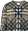 Purchase 버버리 오버사이즈 체크 코튼 자카드 스웨터 스톰 그레이. 80651761