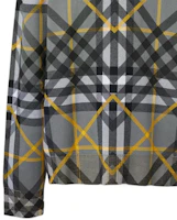 Details for Burberry Oversized 格紋棉質提花層次毛衣 風暴灰 80651761