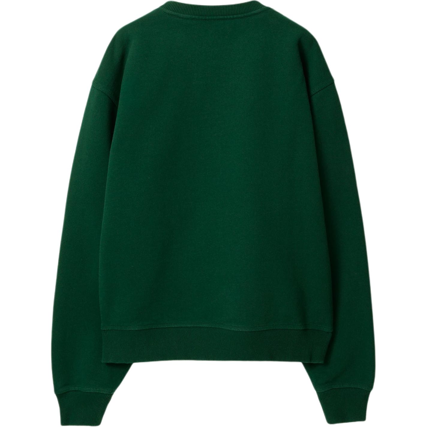 Burberry Oversized Solid Color Crewneck Sweatshirt Green 80849431 圖 3