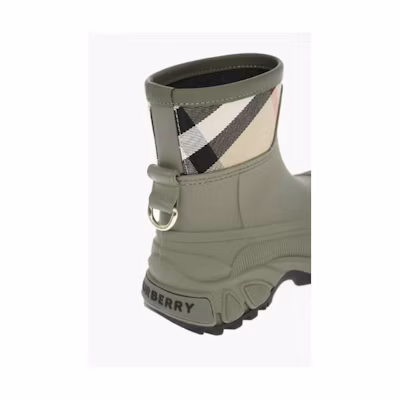 Burberry P448 Ankle Boot 'Green Rubber Rain'