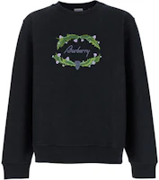 Burberry Patterned Print Crewneck Long Sleeve Sweatshirt Black 80978521 Burberry Patterned Print Crewneck Long Sleeve Sweatshirt Black 80978521