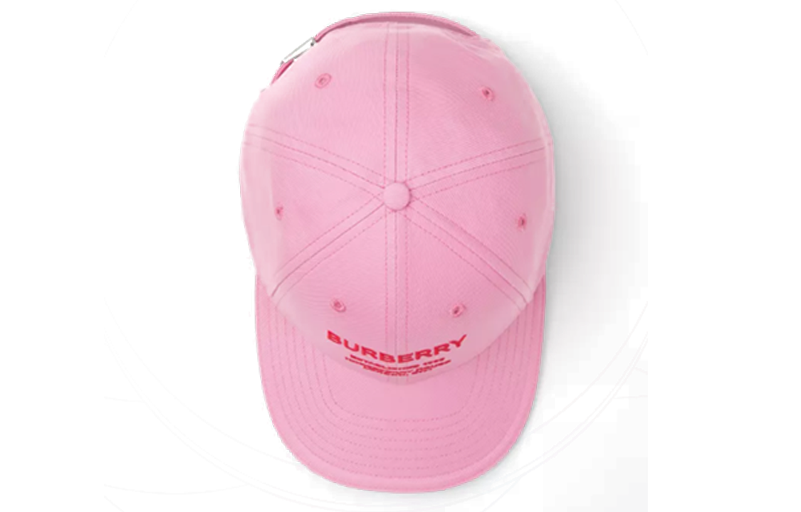 Shop Topi Baseball Burberry Pola Twill Katun Unisex Desain Pasangan. 80487251