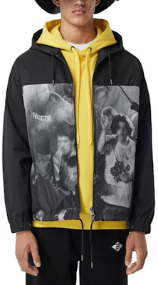 버버리 포토 프린트 후드 재킷 블랙 80240591 Lookbook 버버리 포토 프린트 후드 재킷 블랙 80240591