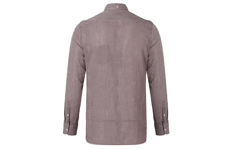 Burberry Pink Check Pattern Long Sleeve Button-Up Shirt 40700191 圖 3