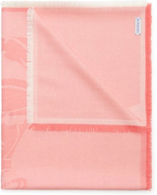 Burberry 粉色字母Logo羊毛圍巾 情侶款 中性設計 80848911 Lookbook Burberry 粉色字母Logo羊毛圍巾 情侶款 中性設計 80848911