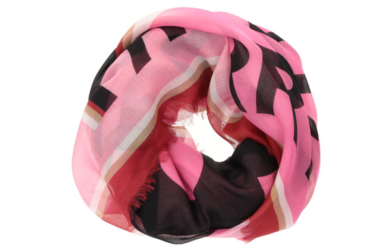 Burberry Pink Printed Silk Scarf Unisex Couples Design. 80718291 圖 2