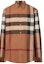 Order Burberry 格紋棉質長袖襯衫 男士 樺棕色 80376401