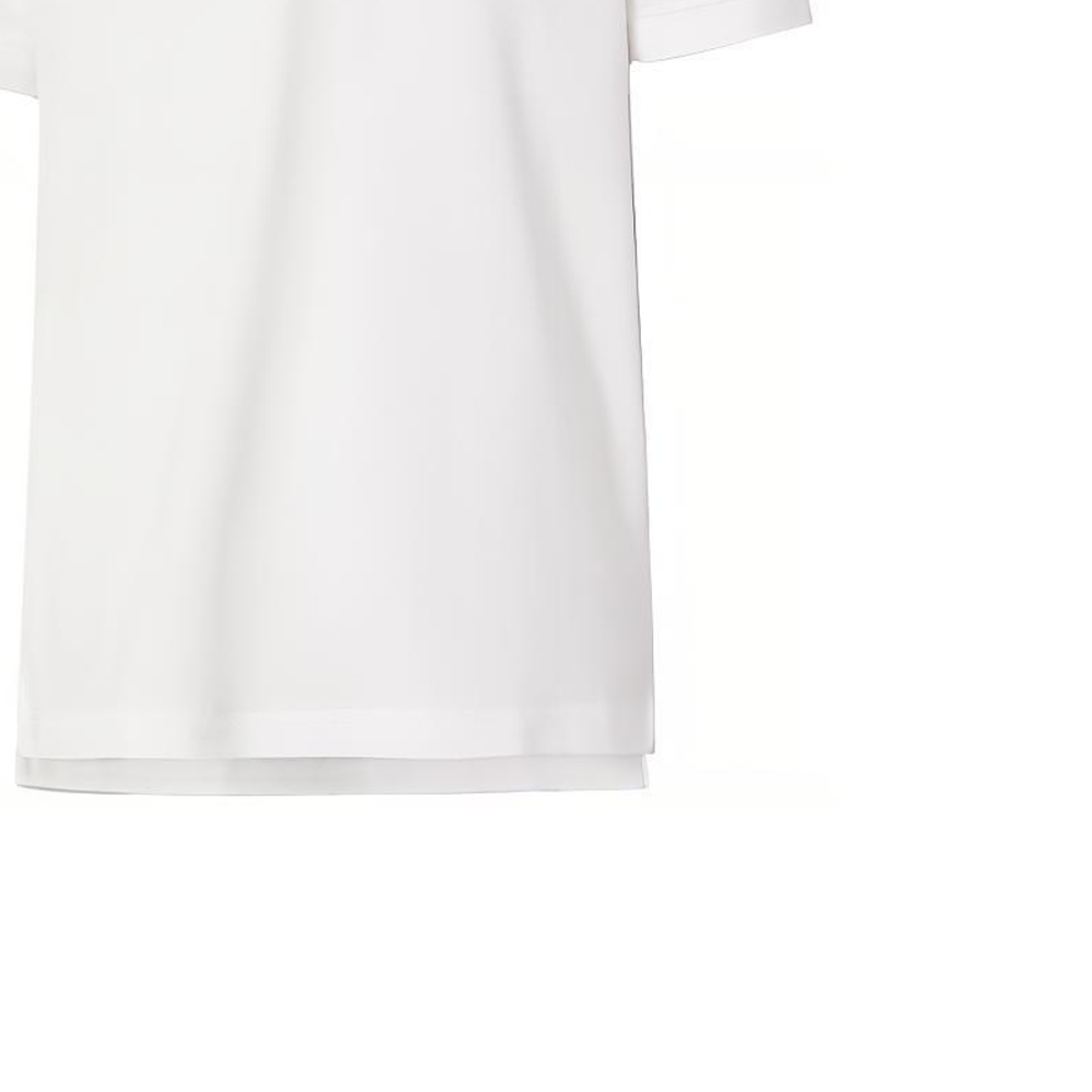 Burberry Plain Short Sleeve Mesh Polo Shirt White 80140051 圖 7