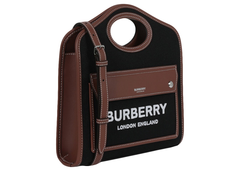 Order Bolso Burberry Pocket Hombro Negro/Marrón