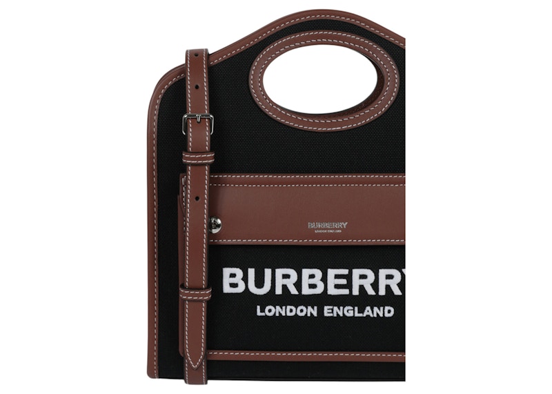 Lookbook Bolso Burberry Pocket Hombro Negro/Marrón