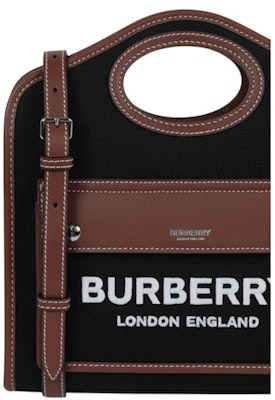 博柏利黑色/棕色单肩包 Lookbook 博柏利黑色/棕色单肩包