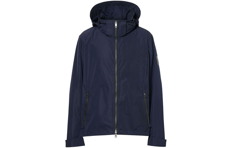 Burberry Portable Hooded Zip Jacket in Deep Blue 8014364
