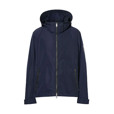 Burberry Portable Hooded Zip Jacket in Deep Blue 8014364
