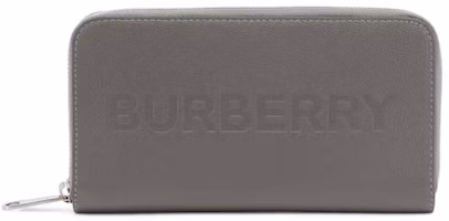 Buy Burberry Porter Leather Flap Continental Long Wallet Grey