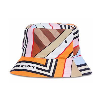 Burberry Printed Bucket Hat Multicolor 80532481