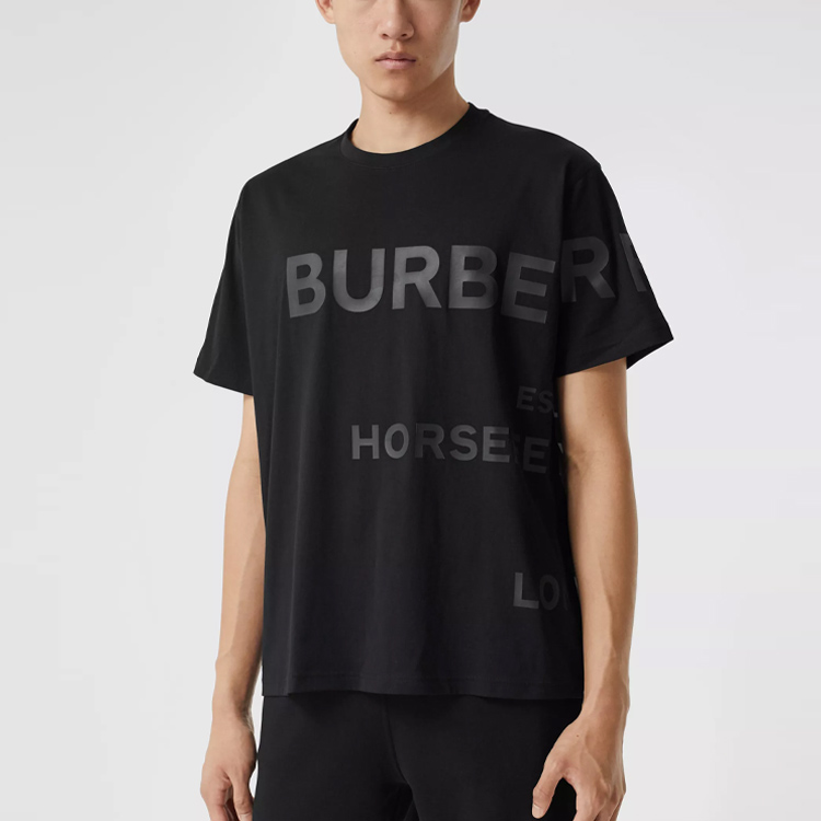 Burberry Printed Cotton Short Sleeve T-Shirt for Men 80322991 圖 3